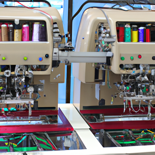 2 head industry embroidery machine